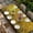 Yellow, variant on Brown Geometric Table Cloths for 6 Foot Rectangle Tables, Modern Abstract Art Ombre Patio Waterproof Elastic Fitted Tablecloths, Washable Rectangular Table Cover for Camping