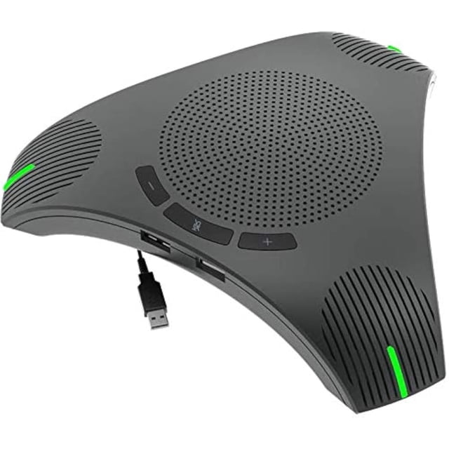 Micrófono para conferencias Altavoz USB JACKLY 360° omnidireccional