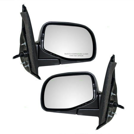 Driver and Passenger Power Side View Mirrors Replacement for Ford Mercury SUV F5TZ 17683 B F5TZ 17682