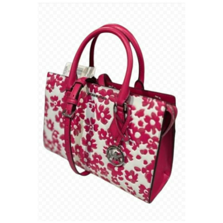 Michael Kors Women's Sheila Medium Sequined Floral Print