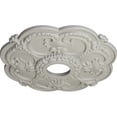 thumbnail image 3 of Ekena Millwork 18"OD x 3 1/2"ID x 1 1/2"P Rotherham Ceiling Medallion (Fits Canopies up to 3 1/2"), Hand-Painted Pot of Cream, 3 of 6