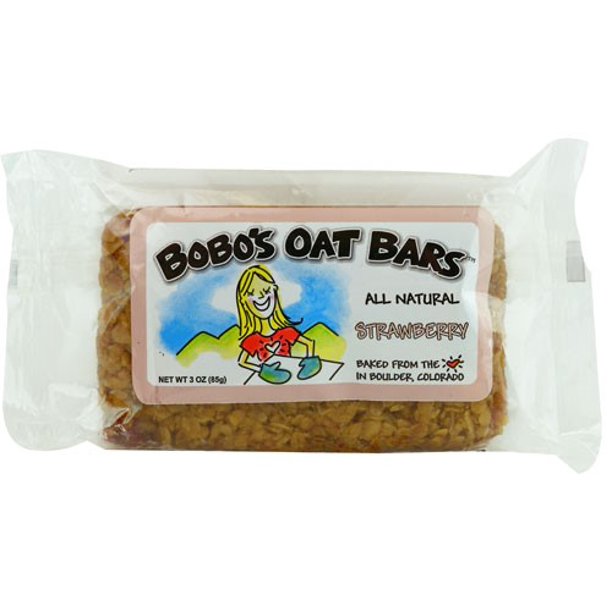 BoBo's Oat Bar All Natural Snack Bar, Strawberry, 3 Oz
