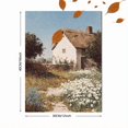 thumbnail image 3 of Qisvanset Country Cottage Landscape Canvas Wall Art 15.75x11.81 Inches, 3 of 8