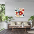 thumbnail image 5 of Emma Caroline 'Indian Summer Bouquet II' Outdoor Canvas 24x24, 5 of 5