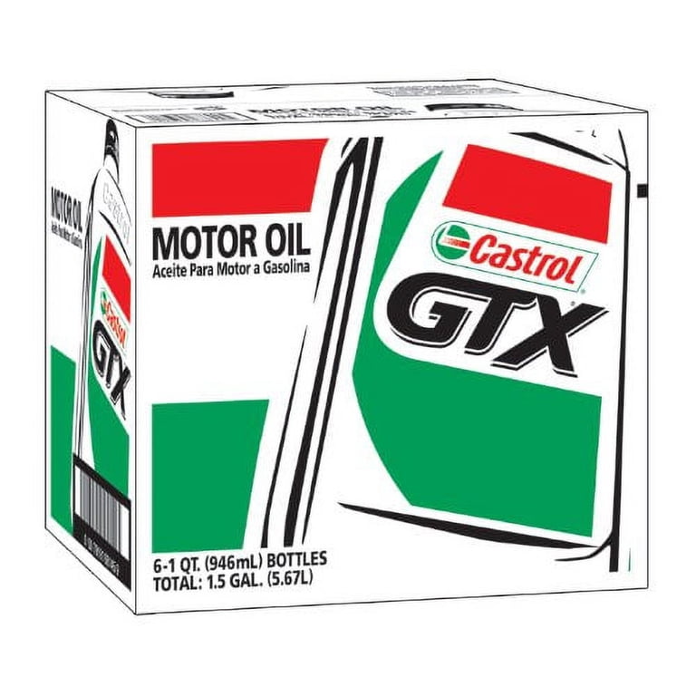Castrol, Engine Oil, 10W-30, Double Action Conventional - Walmart.com