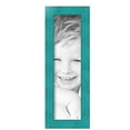 thumbnail image 2 of ArtToFrames 5" x 18" Turquoise Picture Frame, 5x18 inch Blue Wood Poster Frame (WOM-4588), 5 Pack, 2 of 7