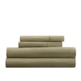 thumbnail image 5 of Wrinkle Resistant Super Soft Bed Sheets Set, Queen 4-Piece Solid in Sage Green by Comfort Canopy, 5 of 12