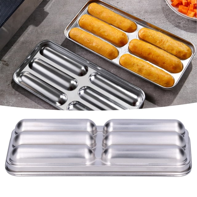 Cqxid Cake Mould Under $10 Hot Dog Maker Odorless DIY Hot Dog Maker Gadget Simple Operation Good Kitchen Hot Dog Steamer Hot Dog Machine Quick Demoulding Reuse Restaurant Home Kitchen