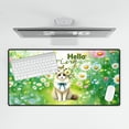thumbnail image 4 of Ragdoll Hello Spring Time Flower Floral Nature Desk Mat Full Keyboard Mouse Pad Cat Lover Kitten Owner Gifts Idea Large Mousepad - 02031, 4 of 5
