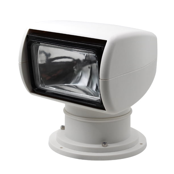 Reflector de control remoto marino Sunnimix Barco Marino Blanco 12V 100W Bombilla