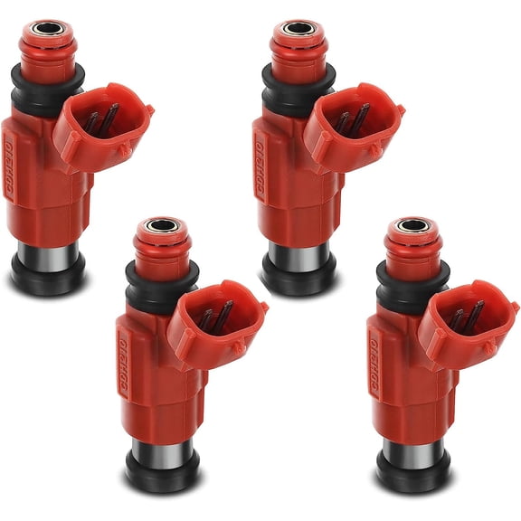 A-Premium Fuel Injectors Compatible with Mitsubishi Mirage 1997 1998 1999 2000 2001 2002, Lancer 2002 2003, 1.8L 2.0L, Gas, Set of 4, Replace# 7319595