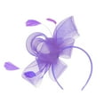 thumbnail image 2 of Hat For Women Wedding Flower Cocktail Mesh Hair Clip Tea Party Headband, 2 of 4