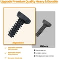 thumbnail image 4 of Update DC61-01722B Leveling Leg Replacement Parts for Samsung Washer Adjustable Leg Pedestal Feet WA50R5400AV/US WA50R5200AW/US Samsung Washer Feet Rubber Pad Washing Machine Leveler Leg Bottom Foot, 4 of 6