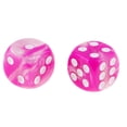 thumbnail image 3 of Dados de 6 Caras Zulema 10 Piezas 16mm Color Perla para Juegos DND MTG, 3 of 8