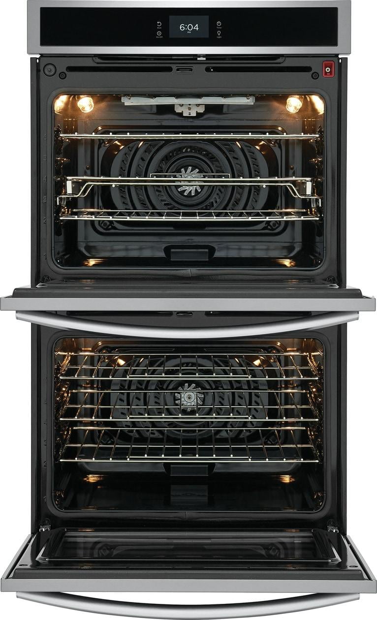 Frigidaire GCWD3067AF Gallery 30" Double Electric Wall Oven with Total Convection - Stainless Steel