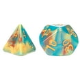 thumbnail image 3 of Gate Keeper Games and Dice: Van Gogh Dice: Self Portrait - 7pc RPG Set, Blue, Orange & Yellow Cream Swirled, Art Dice for Role Playing Games, 3 of 5