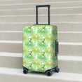 thumbnail image 6 of Fuzoiu Happy St. Patrick's Day Print Suitcase Cover,Washable Luggage Covers for Suitcase,Elastic Luggage Protector Cover,Scratch Resistant Travel Suitcase Covers-Medium, 6 of 7