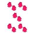 thumbnail image 3 of Sonducket 1 par de guantes para niños Diseño de color sólido Calentador de manos para exteriores Rosa roja Rosa roja 5Conjunto, 3 of 6