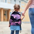 thumbnail image 6 of Bats Traveling Backpack School Bags Cute College Backpack Baby Bag Lightweight Large Capacity Printed Design Adjustable Shoulder Strap Suitable, 6 of 6