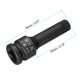 thumbnail image 2 of Uxcell Enchufe de broca cuadrada triple de impacto de 1/2" de drive x M15 (15 mm), longitud métrica de 3", acero CR-MO, 2 of 7