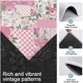 thumbnail image 3 of Pioneer Flower Floral Print Pattern Kitchen Rugs Sets Of 3,Kitchen Runner Rugs Non Skid Washable,Decorative Kitchen Floor Mats for Kitchen,Sink,Laundry,17"x30"+ 17"x47" + 17"x59", 3 of 6