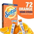 thumbnail image 3 of Sunkist Soda Orange Singles To Go Drink Mix, 12 Boxes With 6 Packets Each - 72 Total Servings, 3 of 10