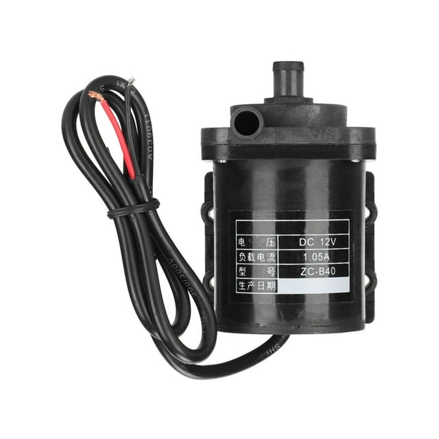 Bomba de Tanque De Agua para peces, bomba de agua sumergible sin escobillas DC12V para estanque de peces, acuario ZCB40