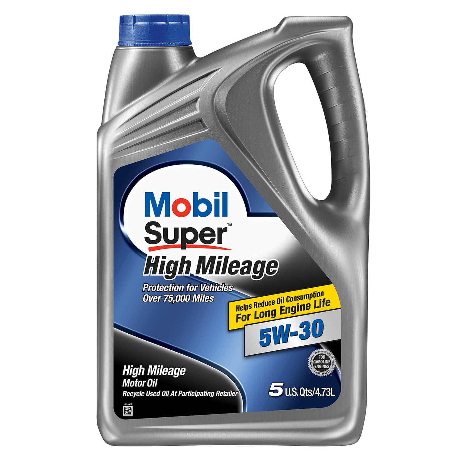 Mobil Super High Mileage Synthetic Blend Motor Oil 5W30 Mobil Super High Mileage Synthetic Blend Motor Oil 5W30