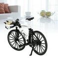 thumbnail image 1 of Finger Mountain Bike, Alloy New Style Fine Crafts Mini  Model Refined Appearance  for Desk for Decoration for Workplace White, 1 of 7