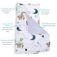 thumbnail image 5 of JumpOff Jo Standard Toddler Nap Mat Sleeping Bag for Preschool, 43 x 21 in - Llama and Mama, 5 of 5