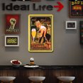 thumbnail image 3 of Placa Metal Vintage Pintura Hierro Rectangular Bar Pared 20x30cm, 3 of 9
