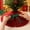 A, variant on 12.59 Inch Knitted Mini Christmas Tree Skirt, Red Small Tabletop Tree Cover With Bow Tie, 3 Pattern Options Soft Fabric Tree Base Mat For Desktop Small Xmas Tree Holiday Home Decor