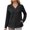 Black, variant on 2025 New Fashion Plus Size 2024 European And American Fall And Winter New Long-sleeved Knitted Fashion Solid Color T-shirt For Women Long-sleeved V-neck Top/Shirt