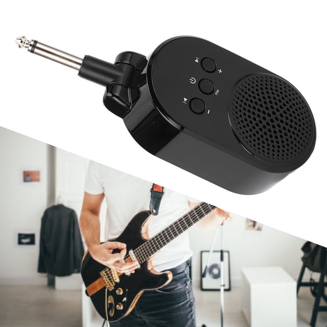 Electric Guitar Amplifier, Guitar Amplifier 85db Plug in Compact BT for Performance Practices for Beginners Professionals