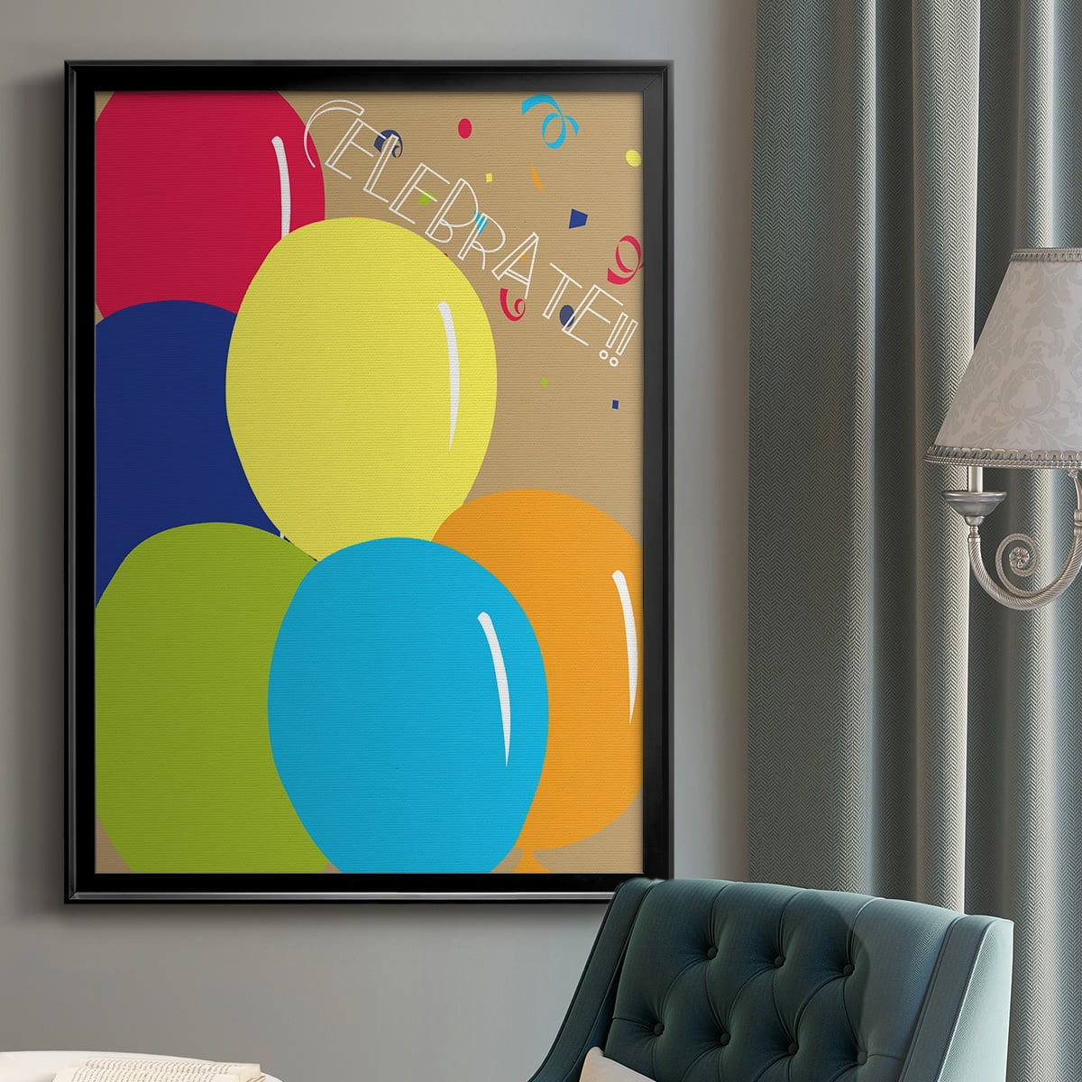 Celebrate Premium Framed Print - Ready to Hang