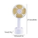 thumbnail image 3 of Xihbxyly Mini Ventilador de Mano, Potente Flujo de Aire de 3 Velocidades, Recargable Por Usb, Ligero y Portátil, Ventilador de Escritorio para Uso En Interiores y Exteriores, Diseño Elegante, Tamaño, 3 of 6