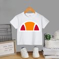 thumbnail image 3 of Ropa de verano para niños, camiseta de algodón estampada con patrón simple, camiseta para niños, niñas y adolescentes, camiseta 100 % algodón, 3 of 5
