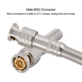 thumbnail image 4 of BNC Connector, Full Copper Core Low Cost Durable BNC Male, For CCTV Home Security Surveillance Camera Systems, 4 of 8