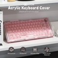 thumbnail image 2 of Cubierta antipolvo para teclado KiiBoom Premium Acrílico Transparente, 2 of 7