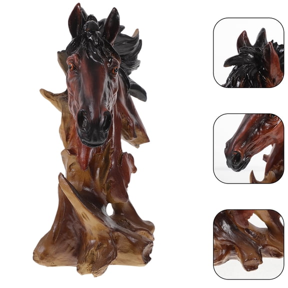 HOMEMAXS Horse Decor Small Horse Ornament Horse Statue Craft Decoration Simulation Horse Figurine