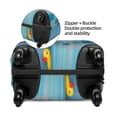 thumbnail image 4 of Balery Luggage Cover Prague Ratter Dog in Bathtub Print Suitcase Covers for Luggage Elastic Washable Suitcase Protector Fits 18-32 Inch Luggage-Small, 4 of 9