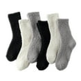 thumbnail image 2 of Wensltd 6 Pairs Women Warm Fleece Socks Thick Lined Thermal Cozy Home Socks Warm Winter Indoor Floor Socks, 2 of 2