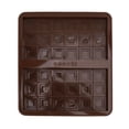 thumbnail image 1 of Fabricante de Chocolate de Silicona, Modelo de Barra de Caramelo Durabilidad Flexible Larga Fácil de Limpiar para Jabón de Velas, 1 of 7