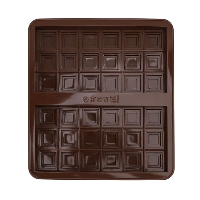 Fabricante de Chocolate de Silicona, Modelo de Barra de Caramelo Durabilidad Flexible Larga Fácil de Limpiar para Jabón de Velas