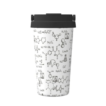 

Junzan Chemical Formulas for Stainless Steel Vacuum Insulated Tumbler - Reusable Insulated Cold Brew Iced Coffee Cup Thermos -Gifts for Women Men Him Her