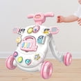 thumbnail image 1 of Centro de actividades multifunción Baby Push Perfecl con música rosa, 1 of 8