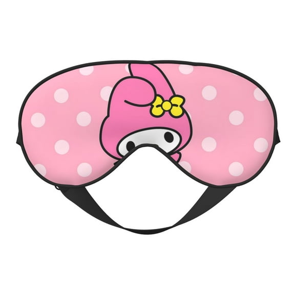 Gokiu Sanrio for Sleep Mask Adjustable Double -Sided Eye Mask Soft Sleeping Eye Covers for Sleeping Perfect Shading Reduce Eye Edema