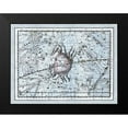 thumbnail image 2 of Jamieson, Alexander 24x19 Black Modern Framed Museum Art Print Titled - Maps of the Heavens: Cancer - the Crab, 2 of 5