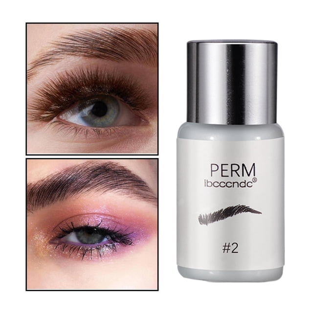 de permanente de cejas de limpieza semipermanente para uso doméstico Niñas Mujeres , permanente, . 0.79x0.79x1.57 pulgadas Yinane Agente de permanente de cejas