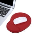 thumbnail image 2 of ANSELF Mouse Pad Comfortable Mouse Mat with Wrist Rest Support for PC Laptop(Red), 2 of 7